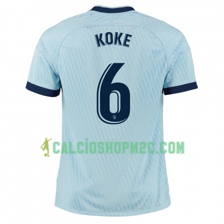 Atlético Madrid KOKE 6 Maglia Terza 2019/2020 Manica Corta